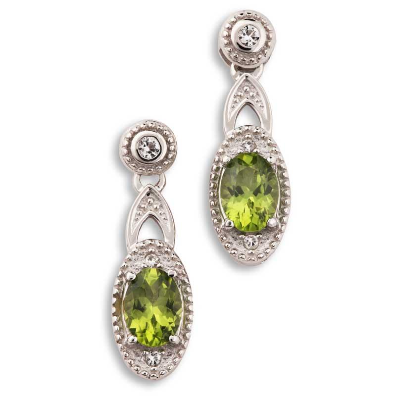 Peridot Gallery Earrings